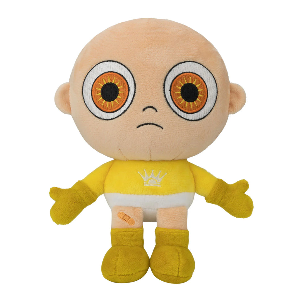 28cm The Baby In Yellow Plush Toys Kawaii Baby Stuffed Dolls Horror Game Plushie Figure Soft Kids Toys for Children Baby Gifts