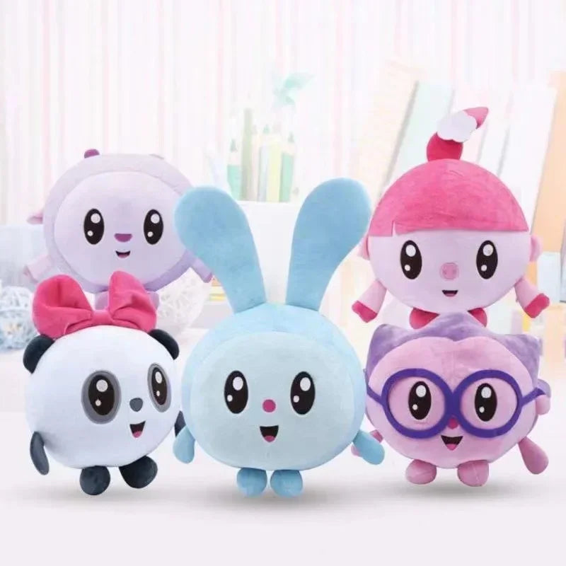 15cm Babyriki Plush Toy Baby Riki Smesharik Peluche Cartoon Figure Rabbit Panda Pig Soft Stuffed Dolls Kids Birthday Gift